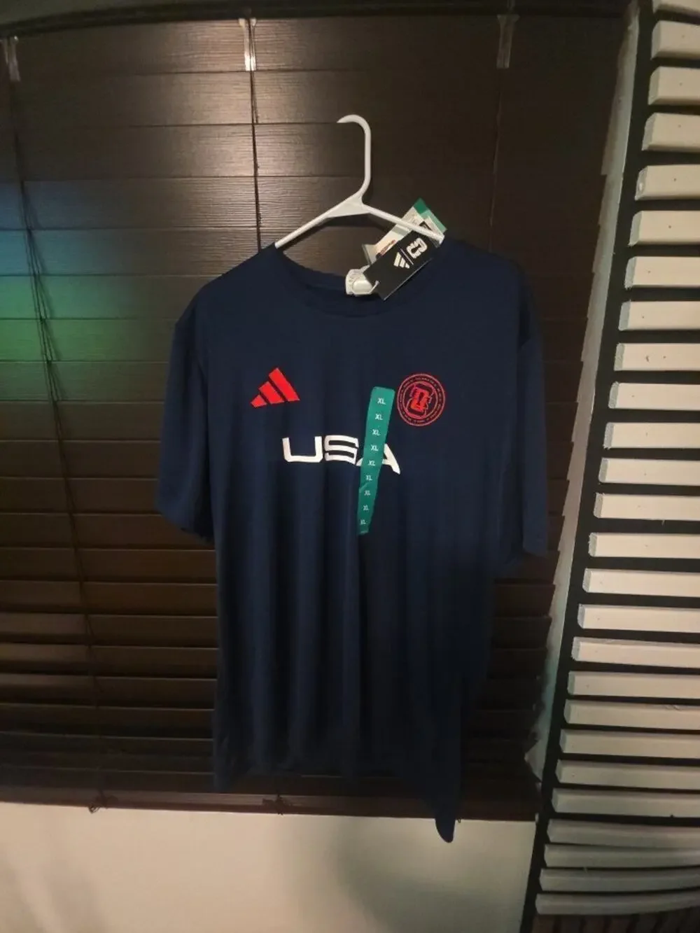 NEW WITH TAGS: Men's U.S.A. Adidas FIFA Soccer Jersey - Size xl